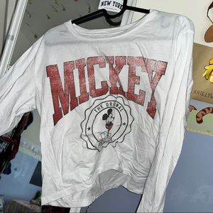 Mickey Mouse crop top